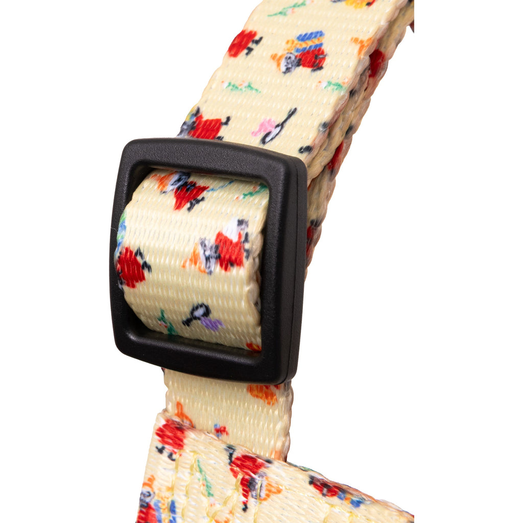 Moomins Yellow Sunrise Dogs H-Harness by Soho Poms