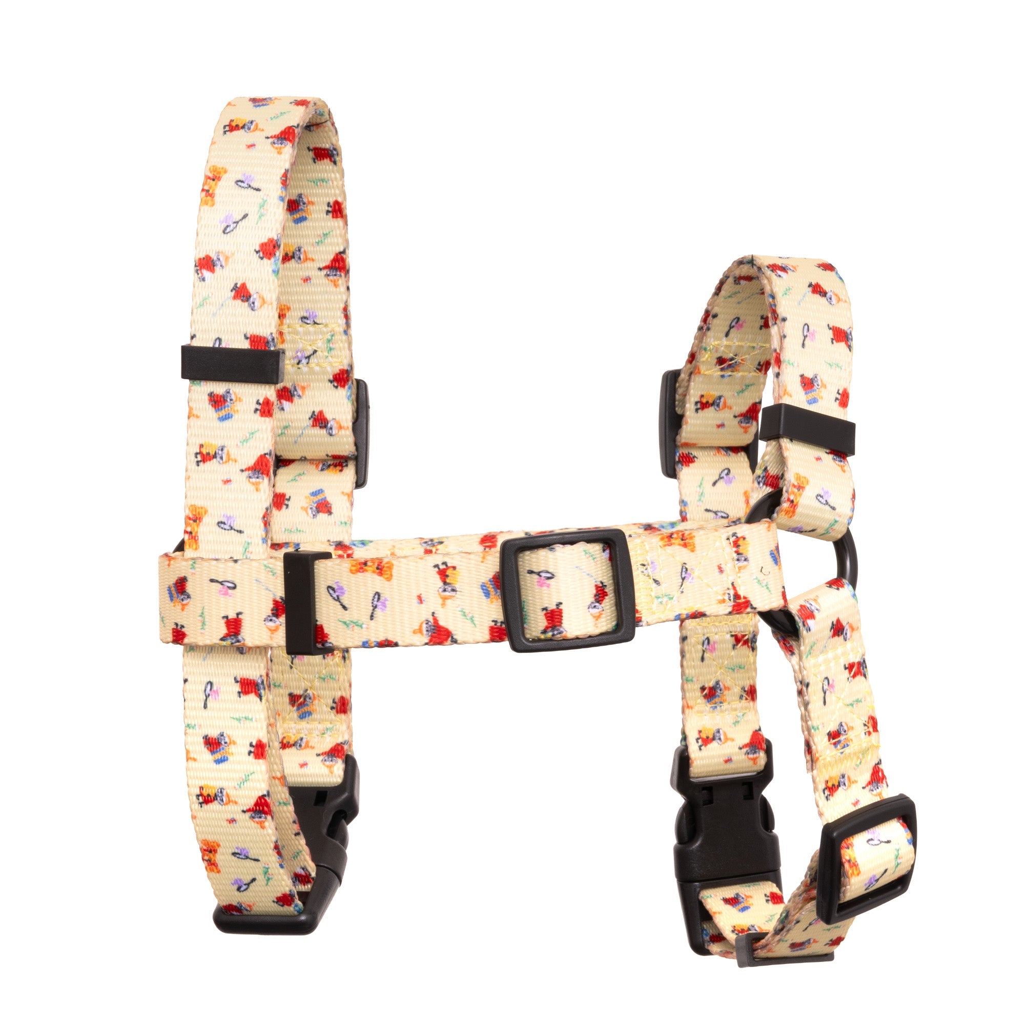 Moomins Yellow Sunrise Dogs H-Harness by Soho Poms