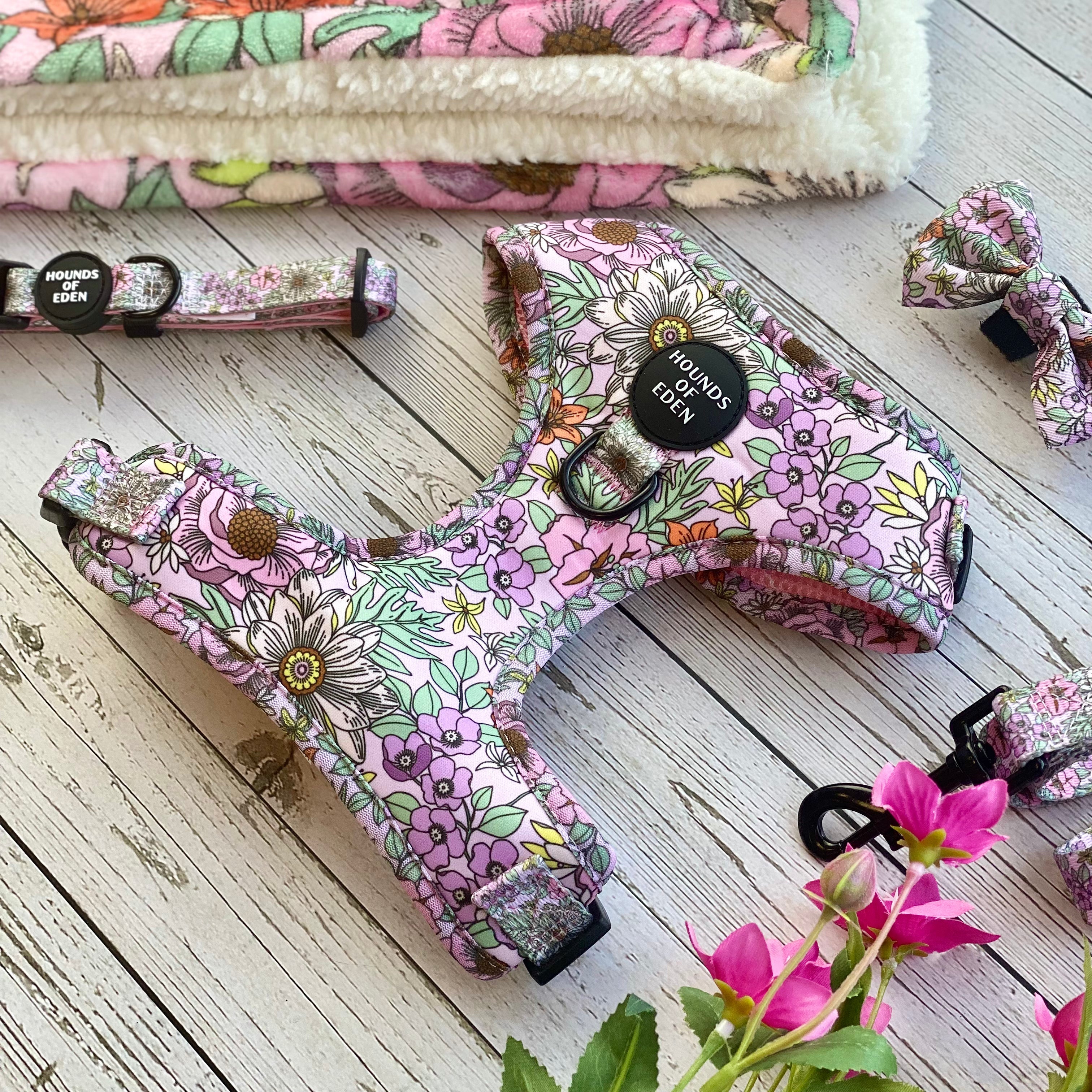 Wild Blossom- Design Dog Harness