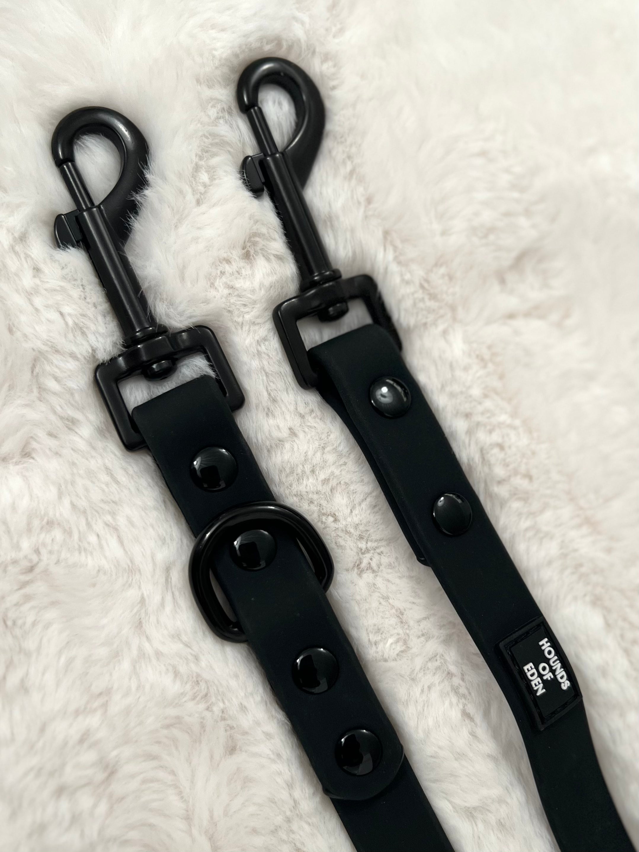 Black Waterproof 2m Training Lead