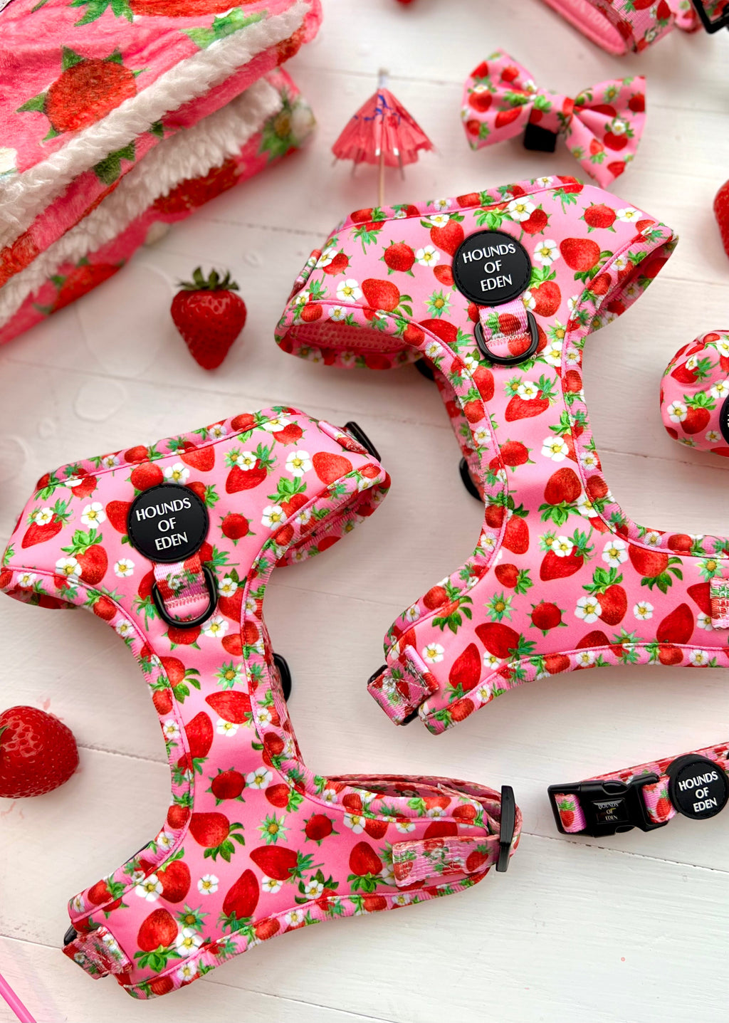 Strawberry Patch Snuggle Blanket