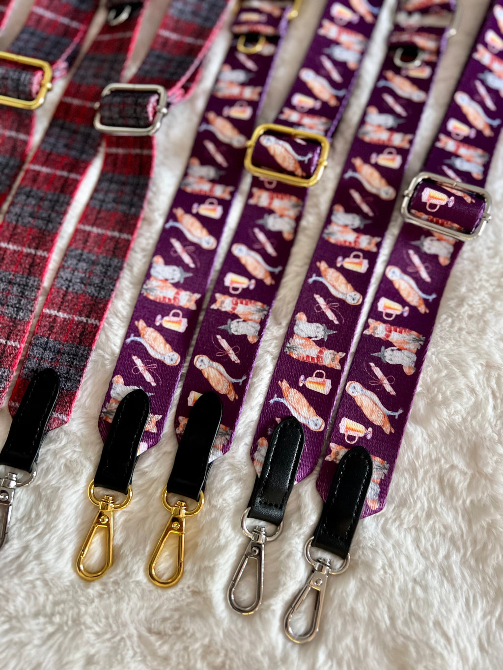 Shoulder Strap for Ulti-Mate Dog Walking Bag - Silver Hardware