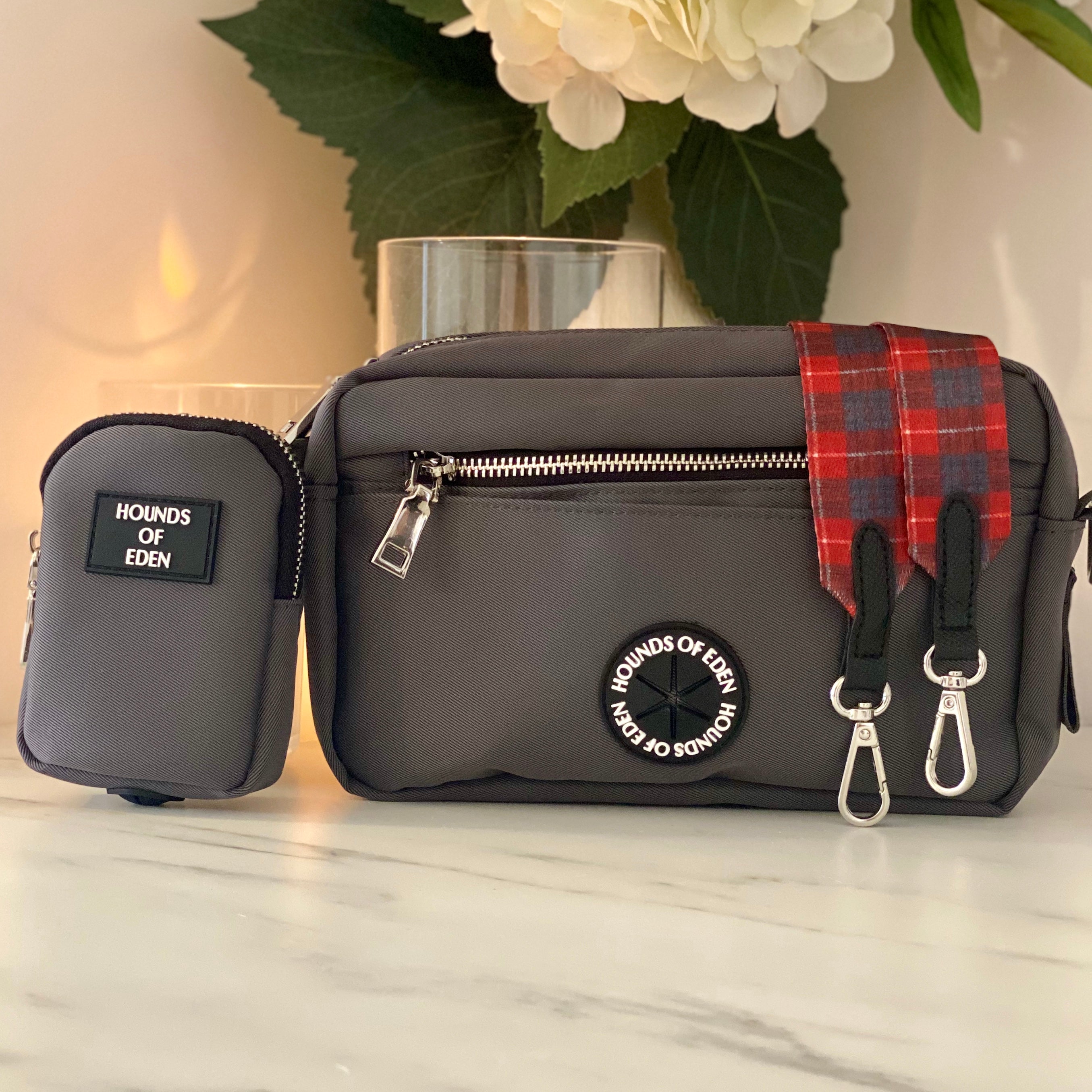 Ulti-Mate Dog Walking Bag - Grey *BAG ONLY*