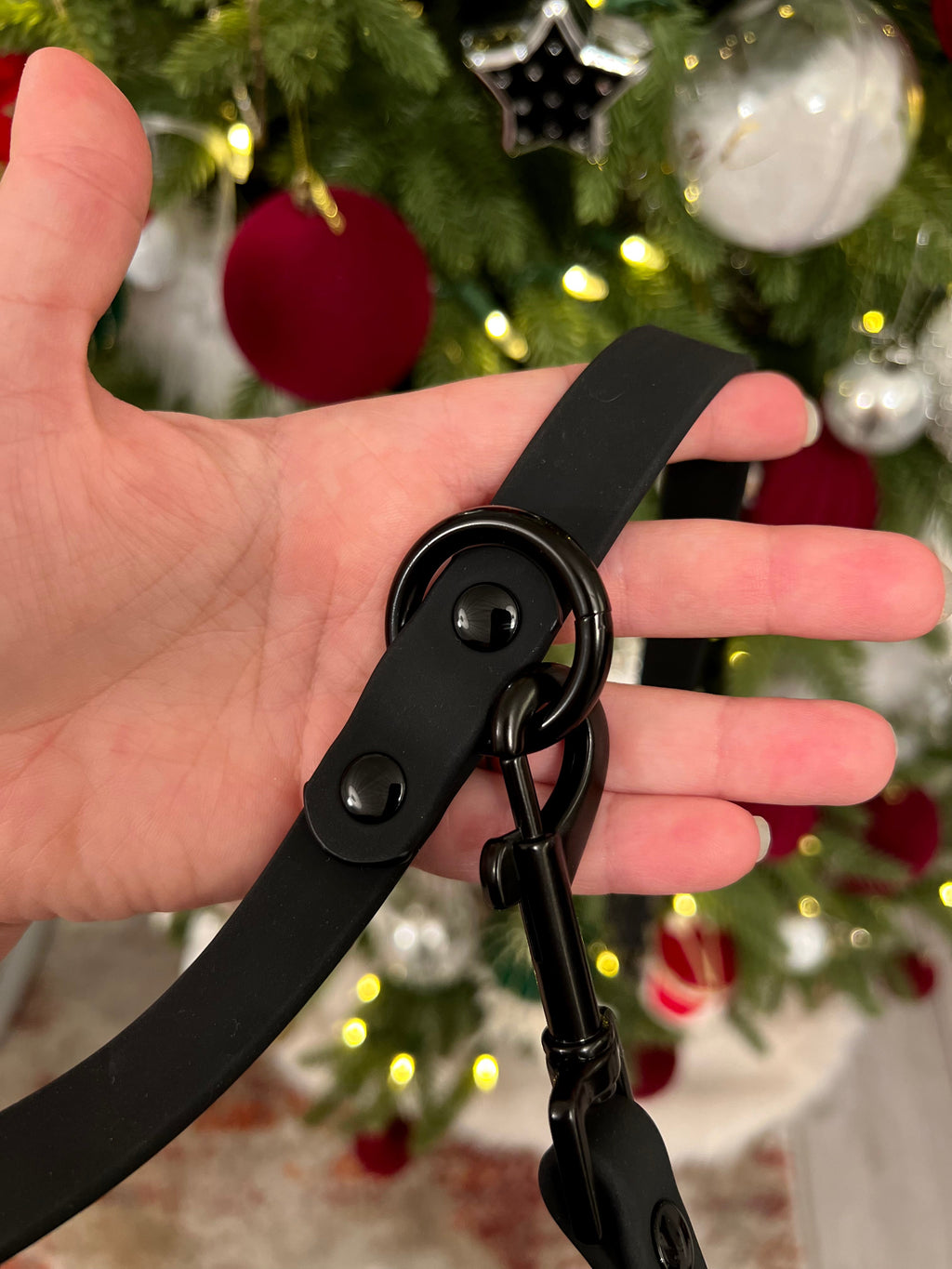 Black Waterproof 2m Training Lead