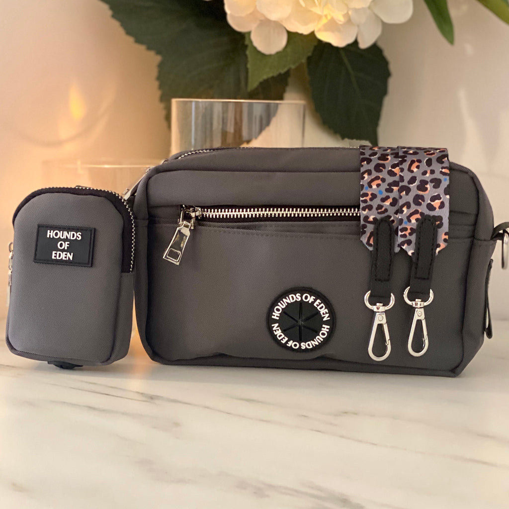 Ulti-Mate Dog Walking Bag - Grey *BAG ONLY*