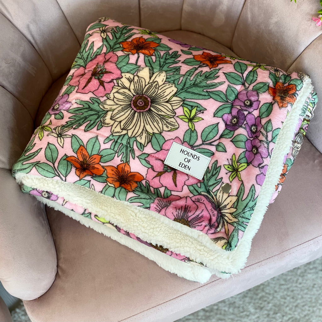 Wild Blossom - Dog Snuggle Blanket