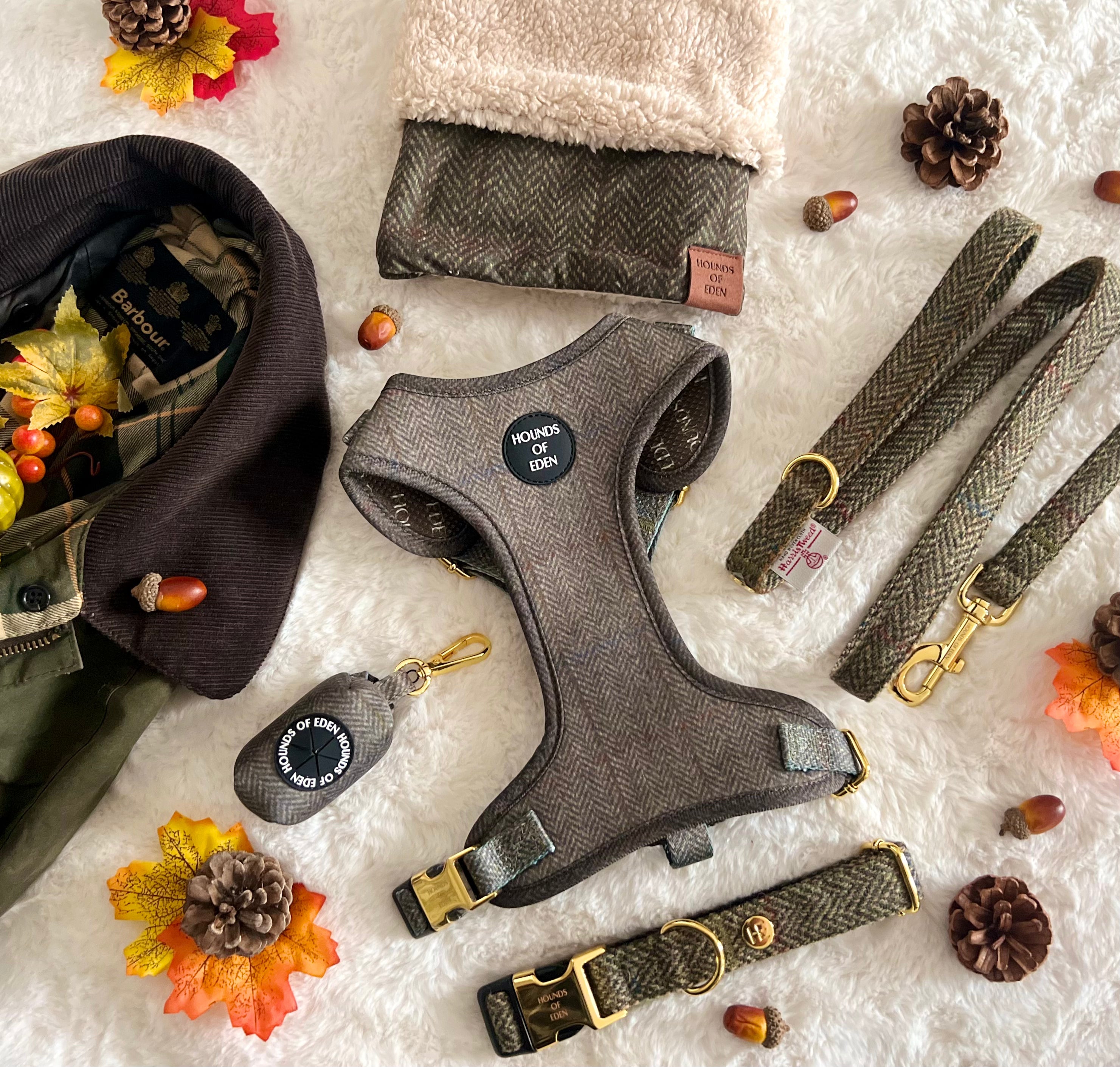 Max Tweed Effect Dog Snood