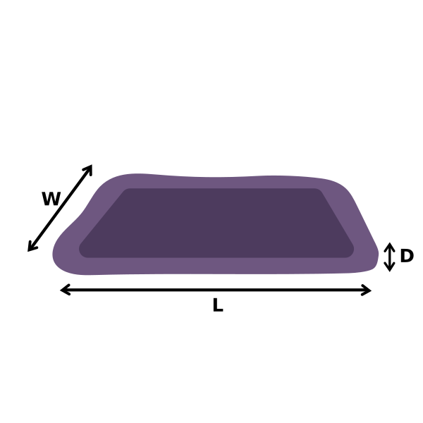 P&L Country Dog Heavy Duty Waterproof Duvet Dog Beds.