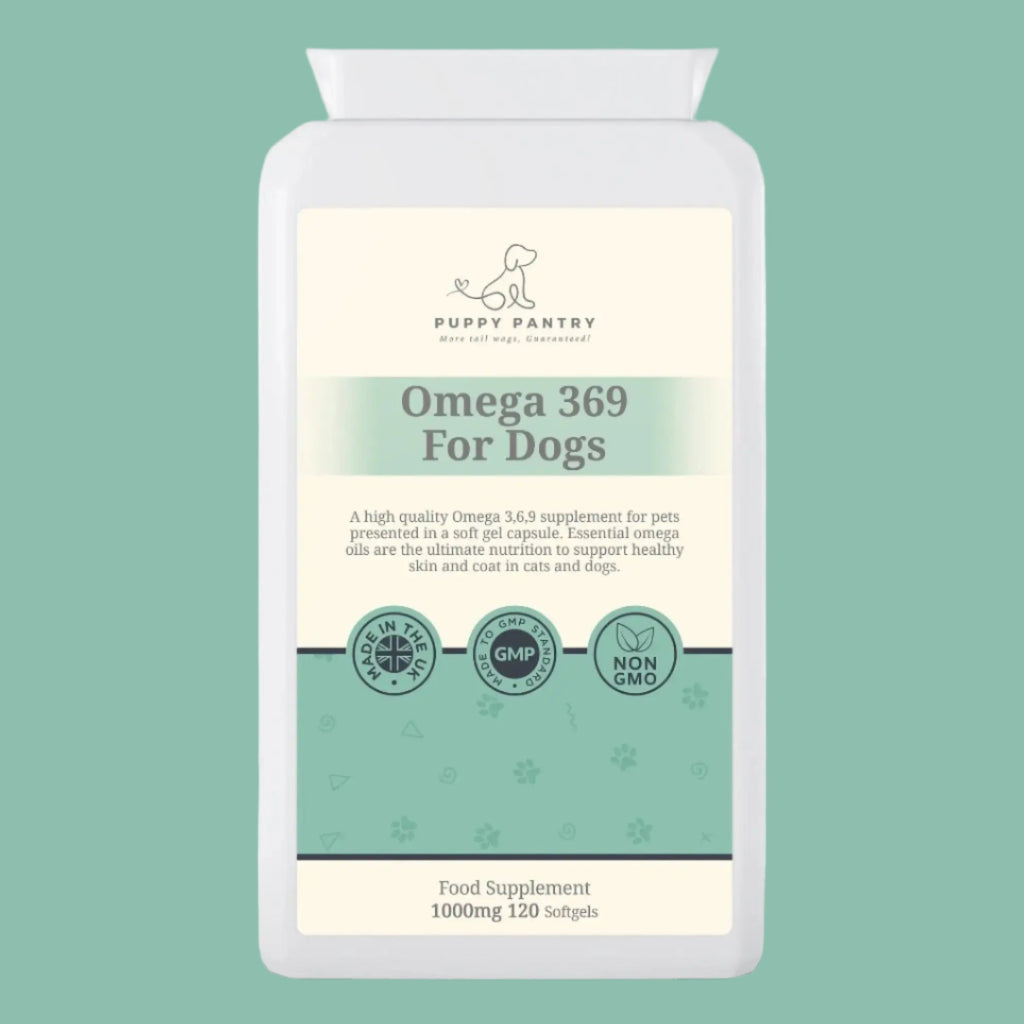 Omega 3-6-9 Softgels for Dogs (120 Pack)