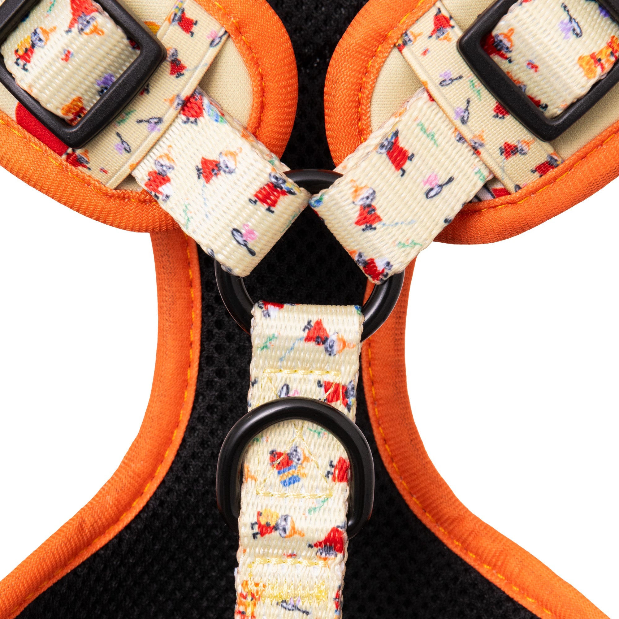Moomins Yellow Sunrise Dogs Padded Harness by Soho Poms